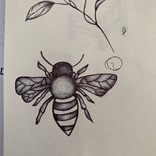 My project for course: Tattoo for Beginners. Tattoo Design project by vitoriacarvalho_msilva - 03.07.2024