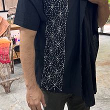 Mi proyecto del curso: Introducción al bordado japonés sashiko. Embroider, Fiber Arts, DIY, Upc, cling, and Textile Design project by Zaire Anahi Chan Gotay - 03.04.2024