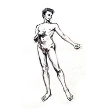 My project for course: Fundamentals of Figure Drawing with Charcoal. Projekt z dziedziny  Sztuki piękne,  R, sunek, R, sunek realist, czn, R i sunek anatomiczn użytkownika Rombo - 07.03.2024