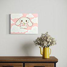 Cute Cinnamoroll Sanrio Painting. Acr, and lic Painting project by Maddie McClements - 03.07.2024