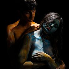Dos almas en fusión . Photograph, Fine Arts, Photographic Lighting, Studio Photograph, and Fine-Art Photograph project by Fanny Muñoz - 03.21.2023