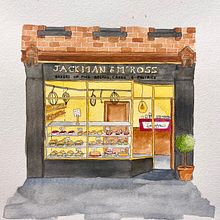 My project for course: Watercolor Urban Illustration: Portray your City. Pintura, Desenho, Pintura em aquarela e Ilustração arquitetônica projeto de bronskit - 06.03.2024