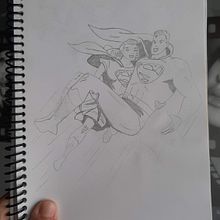 Lois Lane can do everything Superman can do!. Un progetto di Disegno a matita di Ana Carolina Queiroz da Fonseca Lima - 09.03.2024