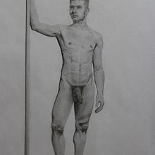 Mi proyecto del curso: Dibujo realista de la figura humana. Traditional illustration, Fine Arts, Sketching, Pencil Drawing, Drawing, Realistic Drawing, and Figure Drawing project by Gianni - 02.29.2024
