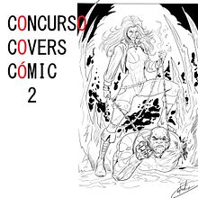 Concurso Covers Comic 2. Traditional illustration, Comic, Drawing, Character Design, and Digital Illustration project by Ruben de Frutos - 03.09.2024