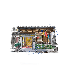 Urban sketching. Architecture, Sketching, Drawing, Architectural Illustration, Sketchbook, and Spatial Design project by fluffykiki - 03.09.2024