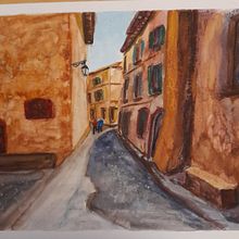 Mi proyecto del curso: Fundamentos de la luz y el color para acuarela. Painting, Watercolor Painting, and Architectural Illustration project by albertonadamas - 03.09.2024
