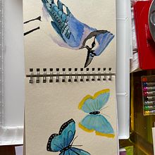 Mi proyecto del curso: Sketching creativo en acuarela para principiantes. Traditional illustration, Sketching, Creativit, Drawing, Watercolor Painting, and Sketchbook project by decelis_ines - 03.09.2024
