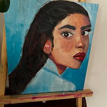 Mi proyecto del curso: Retrato expresivo al óleo: explora la técnica alla prima. Un projet de Beaux Arts, Peinture , et Peinture à l'huile de tildesdadas - 09.03.2024