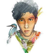 Mi proyecto del curso: Retrato ilustrado en acuarela. Un progetto di Illustrazione tradizionale, Belle arti, Pittura, Disegno, Pittura ad acquerello, Disegno di ritratti e Disegno artistico di Maripaz Franco Serrano - 09.03.2024