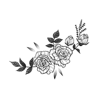 My project for course: Botanical Tattoo with Pointillism. Traditional illustration, Tattoo Design, and Botanical Illustration project by Thaís Rodrigues - 03.05.2024