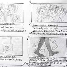 C.A.-Storyboard . % Noa Fábrega Arché tarafından hazırlanan Hika, e panosu, Kalem Çizimi, Ve Çizim projesi - 03.10.2024