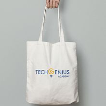 Logotipo e Identidad Corporativa TechGenius Academy. Design, Publicidade, Design gráfico, Br e ing e Identidade projeto de teresasuarez19 - 10.03.2024