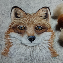 My project for course: Needle Felting: Paint Portraits with Wool. Arts, Crafts, Fiber Arts, Naturalistic Illustration, Needle Felting, and Textile Design project by ninawilliams52 - 03.10.2024