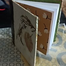My project for course: Handmade Binding without Stitches. Arts, Crafts, Fine Arts, Bookbinding, and DIY project by Georgia Trimi - 03.11.2024