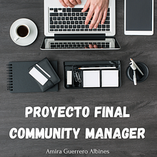 My project for course: Introduction to Community Management. Social Media, Digital Marketing, Content Marketing, Facebook Marketing & Instagram Marketing project by Amira Guerrero - 03.07.2024