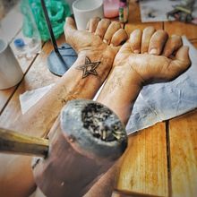 Meu projeto do curso: Técnicas de tatuagem blackwork com fine line. Un progetto di Design di tatuaggi di Jailson Dias - 11.03.2024