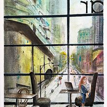 Urban Art. Architecture, and Watercolor Painting project by Reg Watson - 03.01.2024