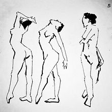 5 minuts. Un progetto di Disegno anatomico di kastaanya - 11.03.2024