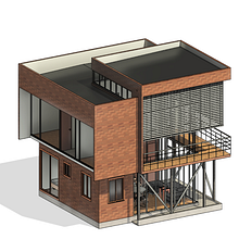 Mi proyecto del curso: Diseño y modelado arquitectónico 3D con Revit. 3D, Architecture, Interior Architecture, 3D Modeling, Digital Architecture, and ArchVIZ project by Antonio Leyva - 03.06.2024