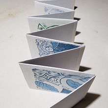 Meu projeto do curso: Encadernação da sua obra gráfica sem dobras. Un progetto di Artigianato, Belle arti, Rilegatura e DIY di Vera Elenita Medeiros - 12.03.2024