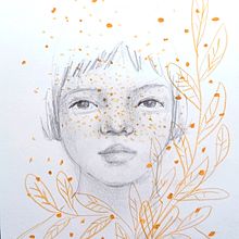 Mi proyecto del curso: Retrato con técnicas mixtas: captura emociones y expresiones. Artes plásticas, Desenho a lápis, Desenho, Desenho de retrato, Desenho realista, e Desenho artístico projeto de Beatriz Pérez Peiró - 12.03.2024