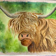 Mein Abschlussprojekt für den Kurs: Ausdrucksstarke Tierporträts in Aquarell. Un projet de Illustration traditionnelle, Aquarelle, Dessin réaliste et Illustration naturaliste de b.tschuppert - 12.03.2024