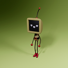 Mi proyecto del curso: Introducción al diseño y modelado 3D con Blender. Motion Graphics, Character Design, Product Design, and 3D Modeling project by johasolruiz - 03.12.2024