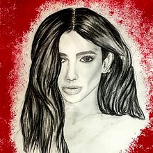 Retrat DA. Pencil Drawing, Portrait Drawing, and Painting project by Laura Cortés - 03.12.2024
