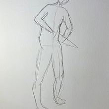 1min. Pencil Drawing project by Laura Cortés - 03.12.2024