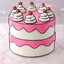 Cartoon Cakes. Un progetto di Fotografia gastronomica, Food St, ling e Artigianato di Sweet Josie - 12.03.2024