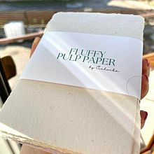Papier czerpany. Arts, Crafts, Fine Arts, Paper Craft, Bookbinding, DIY, Stationer, and Design project by wiola-cichocka - 03.13.2024