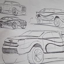 Mi proyecto del curso: Diseño de automóviles: el boceto. Un projet de Design , Design industriel, Conception de produits , et Esquisse  de marianomarsico1 - 13.03.2024