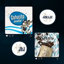 Cafecito mundialista. Copa Mundial FIFA 2022 + marca de café de especialidad. Un progetto di Design, Pubblicità e Direzione artistica di Andrea Rodriguez - 16.12.2022