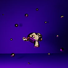 monkey. 3D project by Kseniia Zolotareva - 03.13.2024