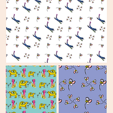 Mi proyecto del curso: Ilustración digital de patterns para productos. Pattern Design, Digital Illustration, and Printing project by Montse Forns Gabandé - 03.10.2024