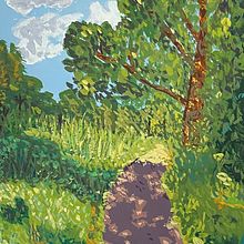 My project for course: Landscape Painting with Gouache for Beginners. Un projet de Beaux Arts, Peinture, Illustration naturaliste , et Peinture gouache de Andrea S - 13.03.2024
