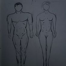 PROPORCIÓN/CANON. Un progetto di Disegno a matita di Fernando Torrez - 13.03.2024
