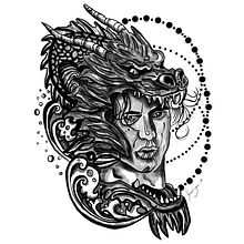 My project for course: Digital Design and Illustration of Tattoos with Procreate. Traditional illustration, Graphic Design, Digital Illustration, Tattoo Design, and Digital Drawing project by Louise Sumner - 03.13.2024