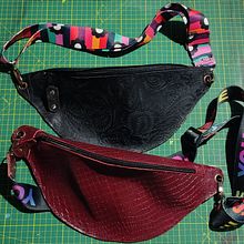 Mi proyecto del curso: Introducción a la marroquinería artesanal. Un proyecto de Diseño de complementos, Artesanía, Diseño de moda, Costura y DIY de María de las Nieves Palladino - 13.03.2024
