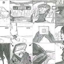 CA Storyboard. Un progetto di Fumetto, Disegno a matita, Disegno, Stor e board di lagelabertt - 13.03.2024