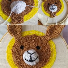 alpaca vaa. Un proyecto de Punch needle de andrea_perez_albiol - 14.03.2024