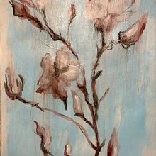 Mi proyecto del curso: Pintura floral expresiva con acrílicos . % Laura Poletti tarafından hazırlanan Güzel sanatlar, Tablo, Akrilik Bo, ama, Botanik İllüstras, Ve on projesi - 03.14.2024