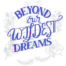 My project for course:  Intro to Hand-Lettering for Inspirational Quotes. Un proyecto de Tipografía, Caligrafía, Lettering, Diseño tipográfico, H y lettering de Marcia Ezj - 07.01.2024