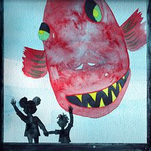 Visiting the Aquarium. Traditional illustration project by Eileen Laurie - 03.15.2024