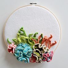 My project for course: Crochet Techniques for Sea Life and Animals . Design accesoriu, Arte și meșteșuguri, Arte din fibre, Croșetat și Design textil de Pam George - 03.16.2024
