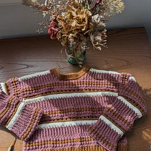 Mi proyecto del curso: Prendas a crochet llenas de color y textura. Un projet de St, lisme, Art textile, Crochet , et Design textile de kassiani_tsakalidou - 16.03.2024