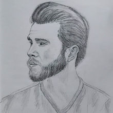 Mój projekt z kursu: Szkicowanie portretów: odkrywaj ludzką twarz. Un progetto di Bozzetti, Disegno, Disegno di ritratti, Disegno artistico, Sketchbook, Marketing digitale e Stampa di radomor - 16.03.2024