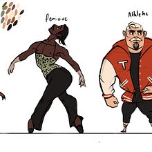 My project for course: Captivating and Dynamic Character Creation. Ilustração tradicional, Design de personagens, Ilustração digital, e Desenho digital projeto de Orion Makrynelis - 15.03.2024