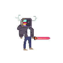 Mi proyecto del curso: Animación de personajes en pixel art para videojuegos Ein Projekt aus dem Bereich Animation von Figuren, Videospiele, Pixel Art und Videospielentwicklung von Fabio Reyes - 15.03.2024